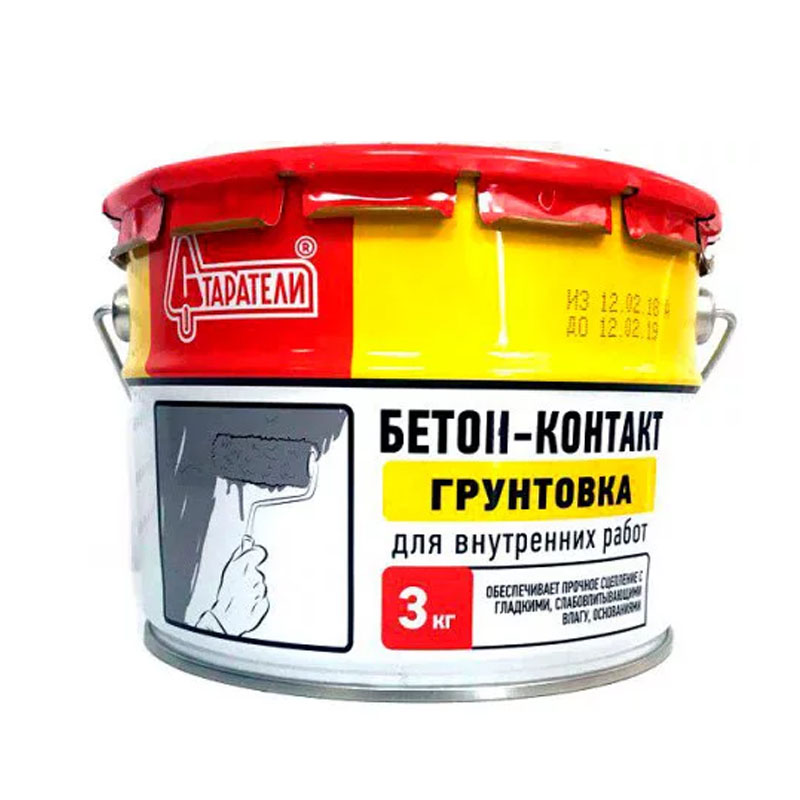 Грунт БЕТОН-КОНТАКТ 3 кг Старатели/288