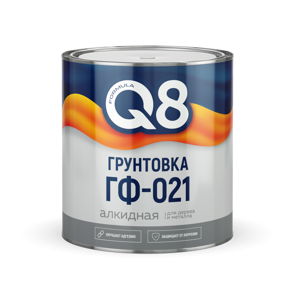Грунт ГФ-021 серый 2,6 кг FORMULA Q8/6
