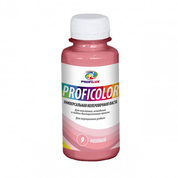 Колер розовый №9 100 мл PROFICOLOR/6