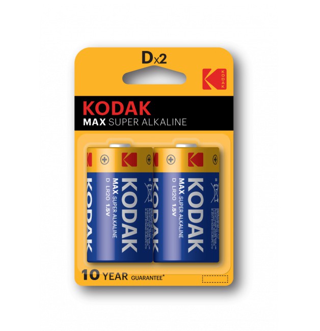 Эл.пит. Kodak LR20-2 блистер/20/100