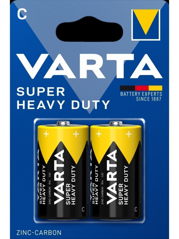 Эл.пит. VARTA Superlife R14-2 блистер/24