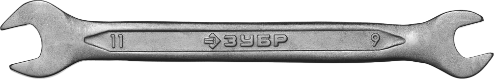 Ключ рожковый Т-80 оцинк.9*11мм ЗУБР