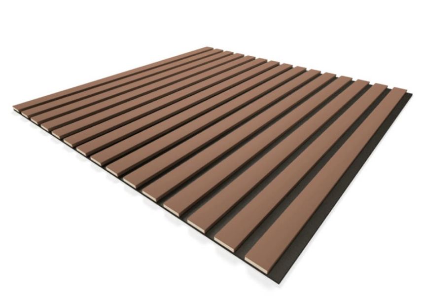 Панель Стеновая Акустическая  Comfort De Luxe Terracotta 600х600х9 (уп.1шт.)