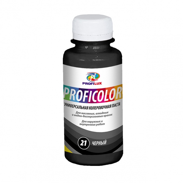 Колер черный №21 100 мл PROFICOLOR/6