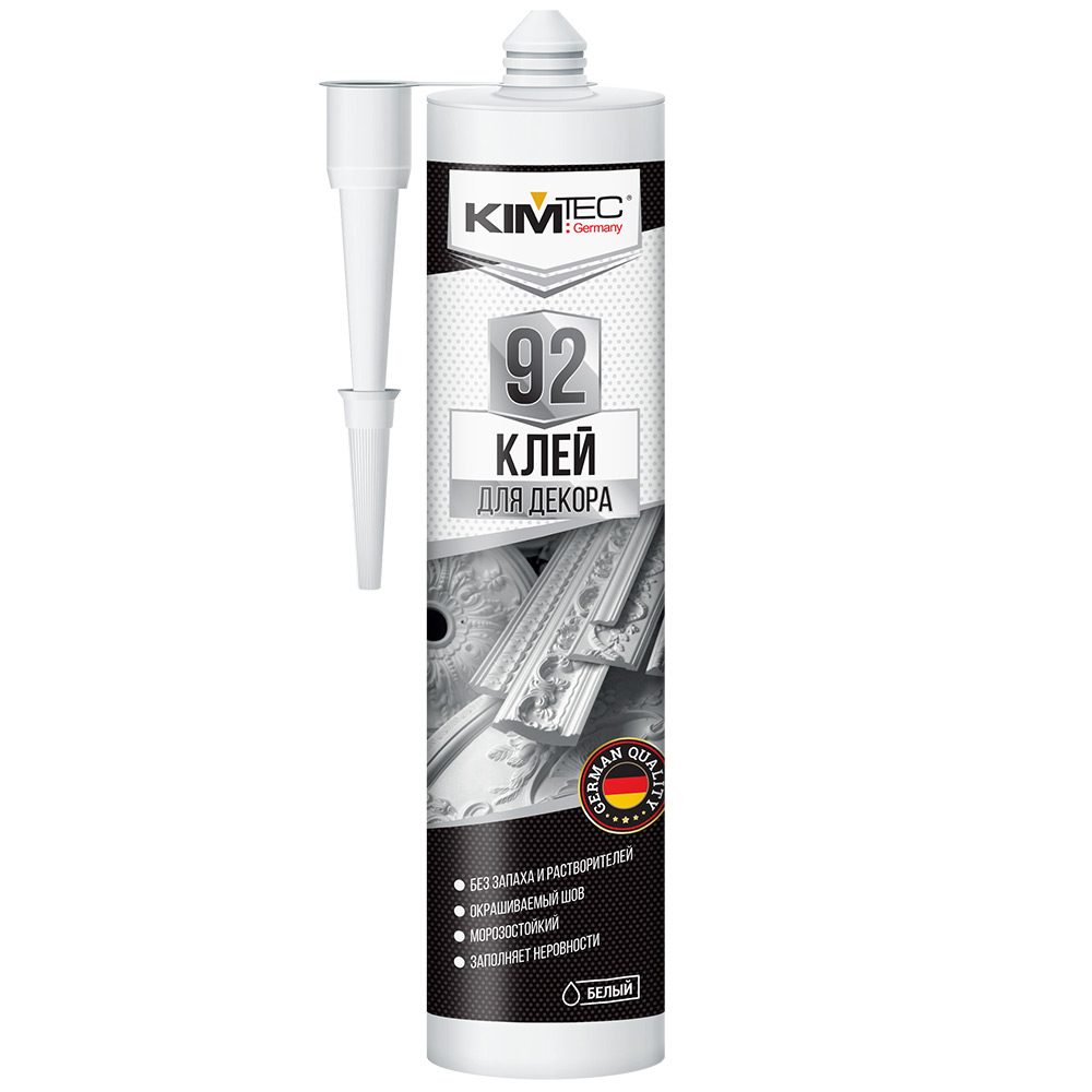 Клей 92 для декора белый 280 мл KIM TEC/12