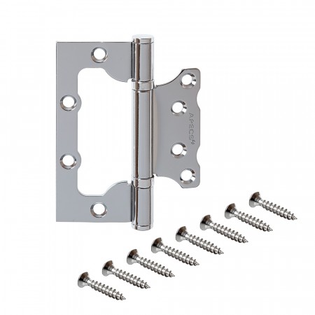 Петля б/врез. 100*75*2,5-B2-Steel-CR /цена за 2 шт