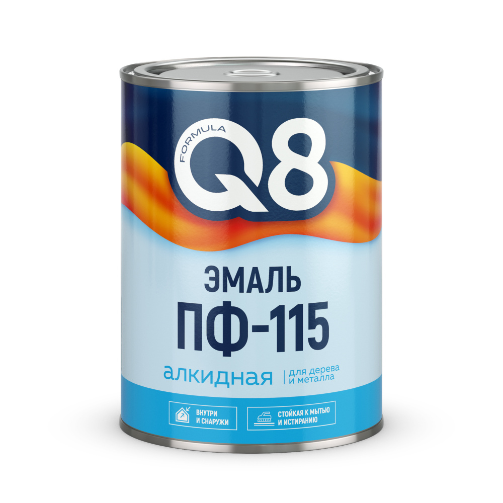 Эмаль ПФ-115 кремовая 0,8 кг FORMULA Q8/14