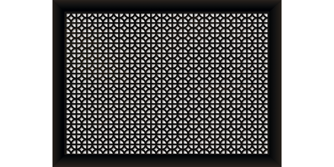 Экран д/радиатора 900*600 Сусанна Венге STELLA