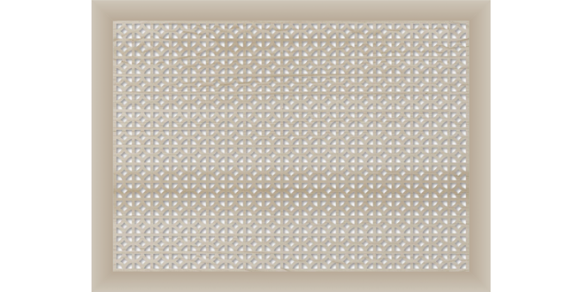 Экран д/радиатора 900*600 Сусанна Дуб Сонома STELLA