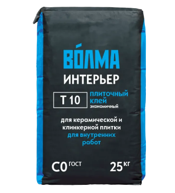 Клей плиточный Волма интерьер 25кг/56