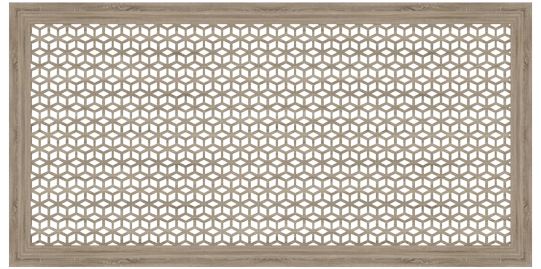 Экран д/радиатора 1200*600 Илона Дуб Винтаж STELLA