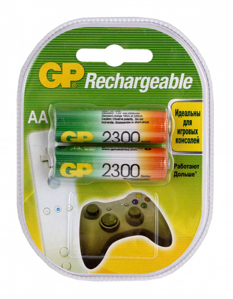 Аккум. GP 2300 mAh AA (R06)/ 2шт.бл