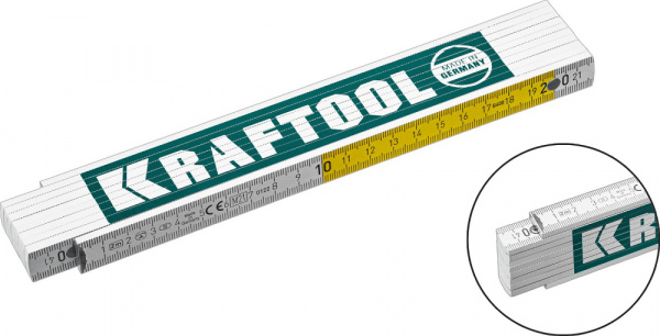 Метр складной усиленный 2м KRAFTOOL