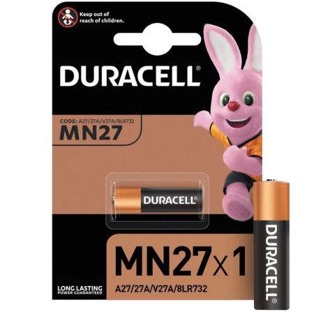 Эл.пит. 27A (12V)-1 блистер Duracell MN21 /10