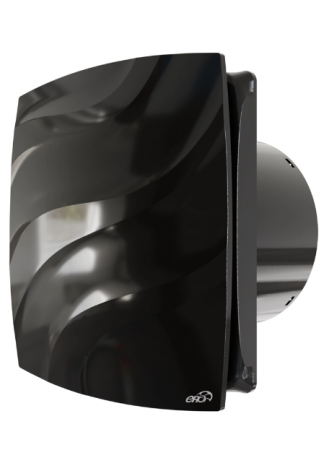 Вентилятор D100 WAVE Black classic ERA