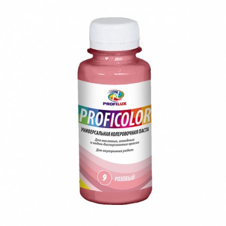 Колер розовый №9 100 мл PROFICOLOR/6