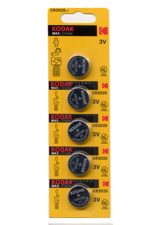 Эл.пит. CR 2025-5 блистер Kodak MAX/60