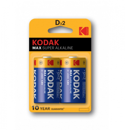 Эл.пит. Kodak LR20-2 блистер/20/100