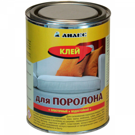Клей для поролона (фасов.) 1л (Анлес)