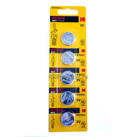Эл.пит. CR 2032-5 блистер Kodak MAX/60