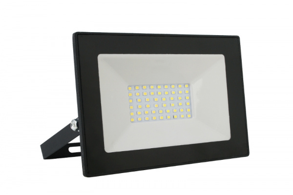 Прожектор светодиодный 10Вт 6500К LFL-1001 C02 черный Ultraflash