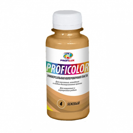 Колер бежевый №4 100 мл PROFICOLOR/6