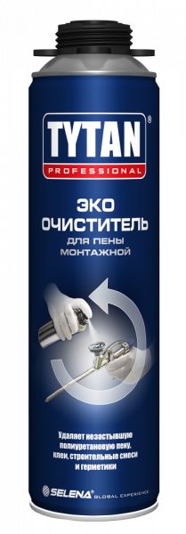 Очиститель для монтажной пены 500 млTYTAN/12