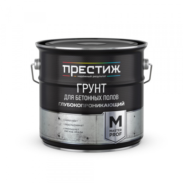 Грунт акриловый ДЛЯ БЕТОННЫХ ПОЛОВ 2,8кг Престиж