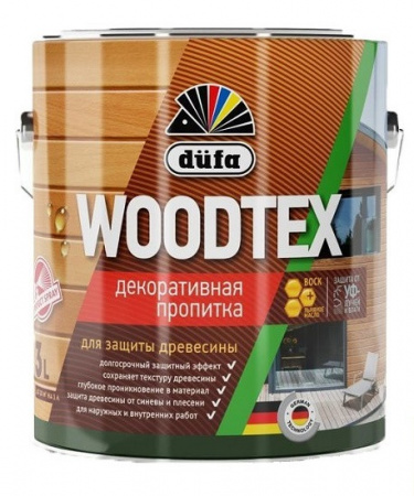 Пропитка WOOD TEX махагон  0.9л 