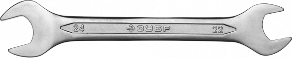 Ключ рожковый Т-80 оцинк.22*24мм ЗУБР
