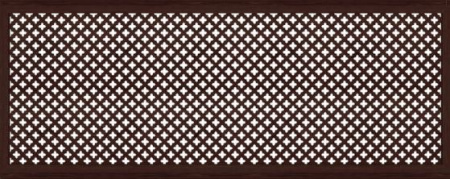 Экран д/радиатора 1500*600 Готико Венге STELLA