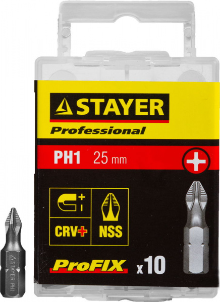 Бита РН1-25мм хвостовик C1/4 STAYER