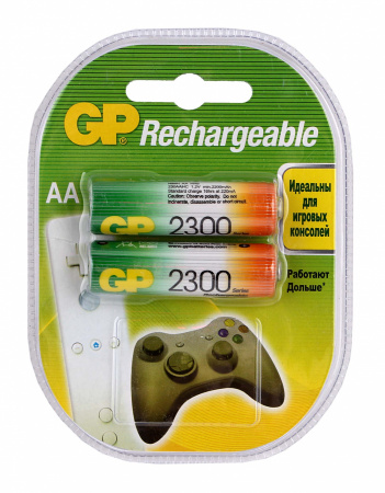 Аккум. GP 2300 mAh AA (R06)/ 2шт.бл