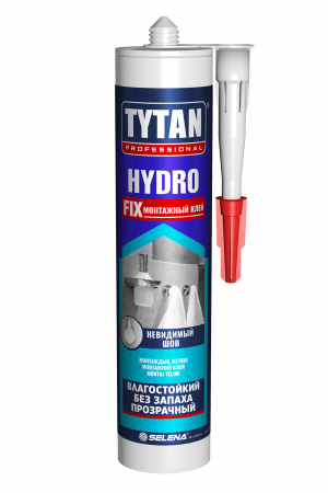 Клей монтажный Hydro Fix прозрачный 310 мл TYTAN/12