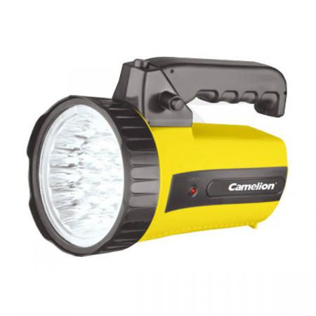 Фонарь аккумуляторный LED29315 6Вт желтый 35LED Camelion