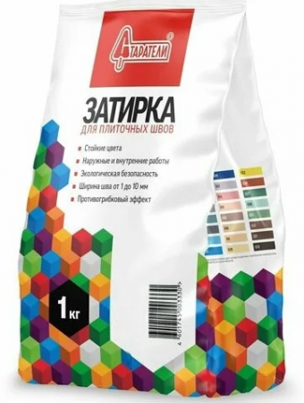 Затирка д/швов _ серо-голубая 005 Старатели 1кг/