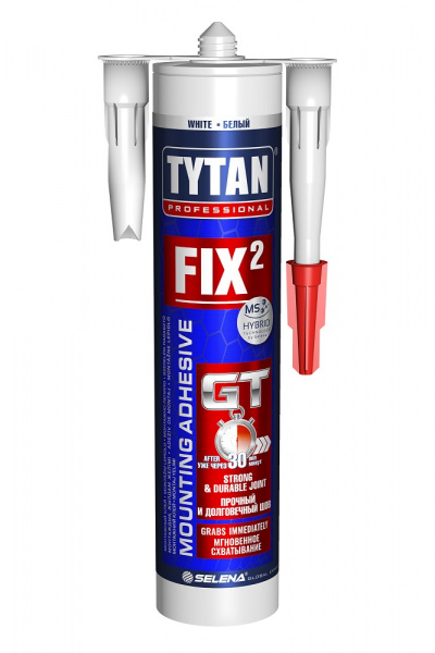 Клей монтажный Fix2 GT 290 мл TYTAN/6