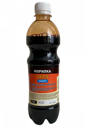 Морилка водная Орех/ПЭТ тара 500 мл/АНЛЕС/20