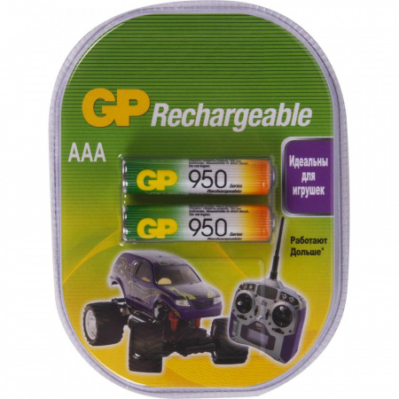Аккумулятор GP 950 mAh AAА (R03)/2 бл