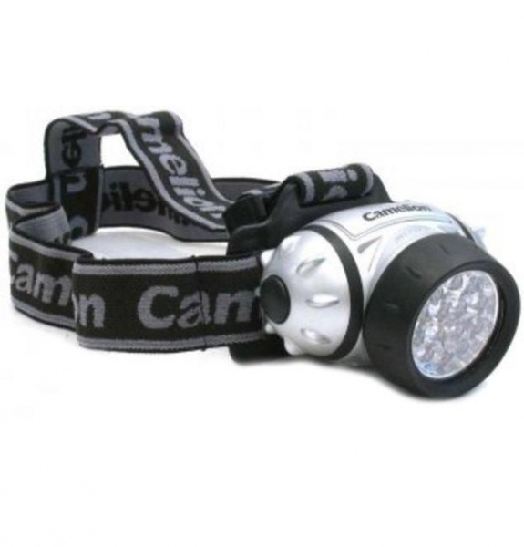 Фонарь налобный 5312-14F4 14LED 4реж. Camelion