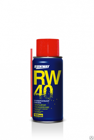 RW-40 Смазка универсальная 100 мл аэрозоль RUNWAY/24
